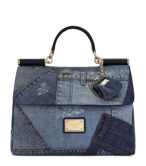 dolce & gabbana denim bag